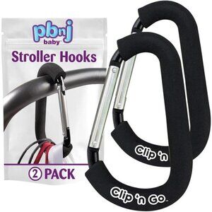 Stroller Hooks for Diaper Bags Mommy Bag Clips Carabiner Stroller Accessories